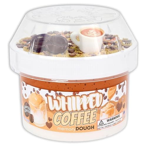 Whipped Coffee Butter Slime (8oz) - memoryDOUGH Slime - Handmade in USA - Dope Slimes - Image 1