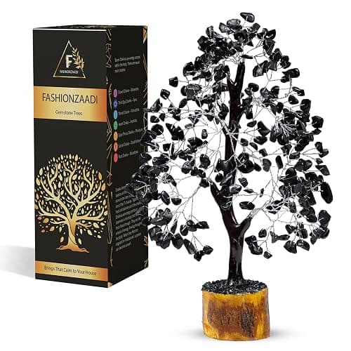 Black tourmaline crystal tree thumbnail 2