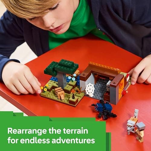LEGO Minecraft The Armadillo Mine Expedition Toy Figures and Playset - Building Minecraft Toy for Kids, Boys and Girls, Ages 8+ - with Gaming Figures for Pretend Play - Gift Idea for Birthdays - 21269 thumbnail 3