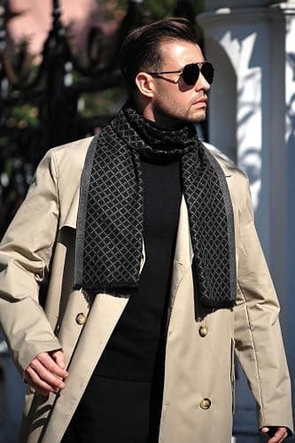 EP Mode Men's Winter Scarf, Cashmere Feel, Super Soft & Warm thumbnail 4