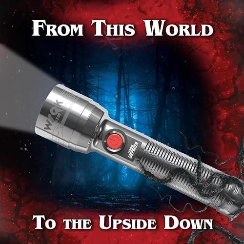 Energizer Stranger Things Squawk Retro LED Flashlight, Water Resistant and Drop Tested Camping Flashlight, Limited Edition, 250 Lumens thumbnail 6