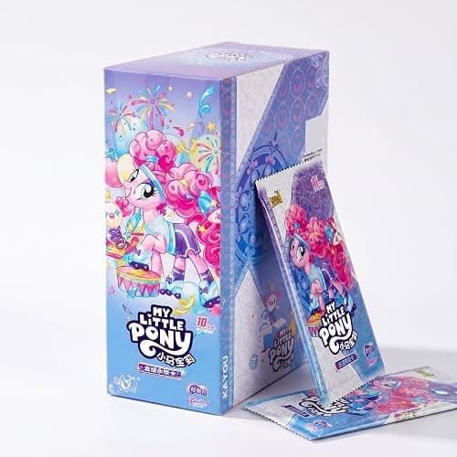 KAYOU My Little Pony Trading Cards Moon Edition Series 5 Collector Box 18 Booster Packs Rare Collectible Set【CN】 - Image 1