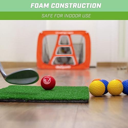 GoSports Foam Golf Practice Balls Realistic Feel and Limited Flight Use Indoors or Outdoors thumbnail 3