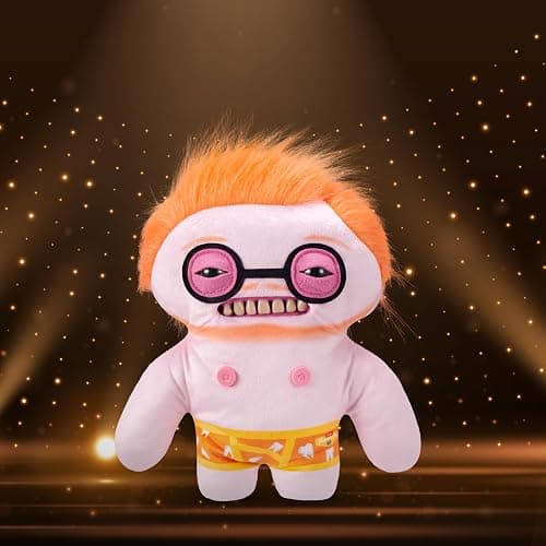 Fuggler Fugg Stars 9-Inch Plush Toy (Gunky Goober) by ZURU – Funny Ugly Monster Stuffed Animal with Human-Like Teeth, Collectible Plush for Kids, Tweens, Teens, Adults & Plush Fans thumbnail 2