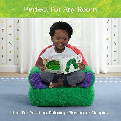 Delta Children – World of Eric Carle, The Very Hungry Caterpillar Cozee Buddy Chair thumbnail 4