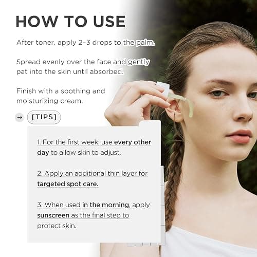 SKIN1004 Azelaic Acid 10% Ampoule, Hydrating Face Serum for Blemish-Prone & Irritated Skin, Soothing Care for Visible Marks with Centella, Niacinamide-Free, Korean Skin Care, 1.01 fl.oz / 30ml thumbnail 8