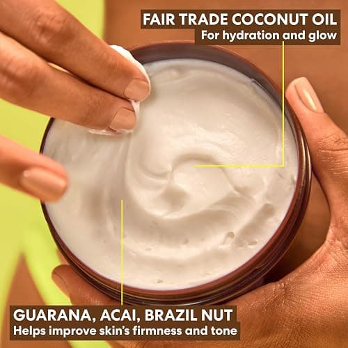 Palmer's Coconut Oil Formula Brazilian Coco Cream with Vitamin E, 8.8 Fl Oz, Whipped Bum, Bust & Body Cream, Helps with Skin Tightening & Firming thumbnail 6
