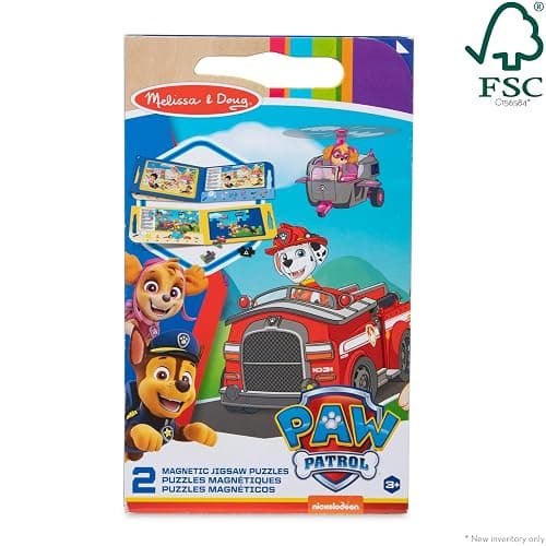 Melissa & Doug PAW Patrol Take-Along Magnetic Jigsaw Puzzles (2 15-Piece Puzzles) - FSC Certified thumbnail 3