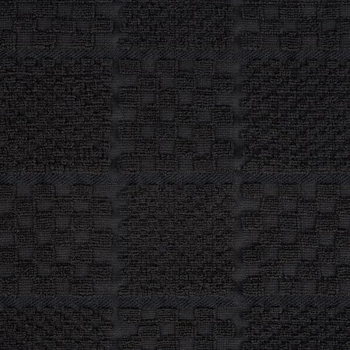 KitchenAid Quilted Cotton Terry Cloth Oven Mitt, Pot Holder, Kitchen Towel 4-Pack Set, Heat Resistant, Silicone Grip, Gift Set, Matte Black, 16"x26", 7"x13" & 7"x10" thumbnail 3