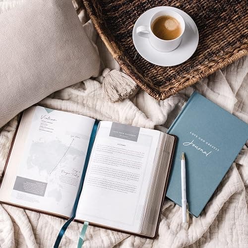 Love God Greatly Journal: A SOAP Method Journal for Bible Study (Blue Cloth-bound Hardcover) thumbnail 11