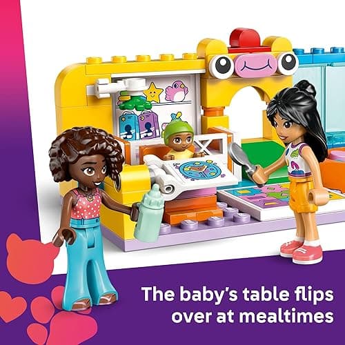 LEGO Friends Aliya's Baby Sister's Playroom Building Toy - Pretend Play Set for Kids, Girls and Boys, Ages 6+ - with 2 Minidolls, Baby Figure, and Stroller - Gift Idea for Birthdays - 42645 thumbnail 4