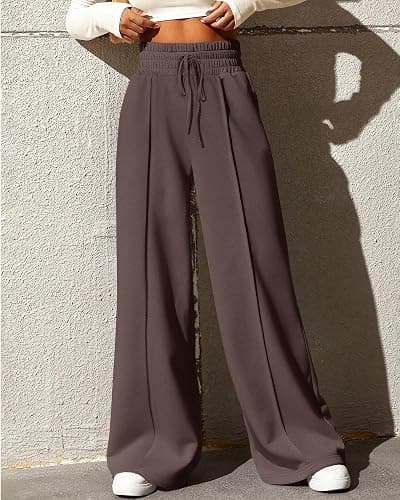 Womens Wide Leg sweatpants - S thumbnail 6