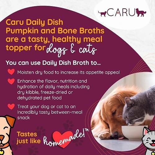 CARU Daily Dish Chicken Broth Meal Topper for Dogs and Cats - 1.1 lbs thumbnail 2