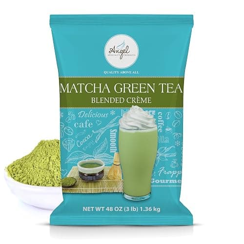 Angel Specialty Products Matcha Green Tea Blended Crème Mix [3 LB] thumbnail 5