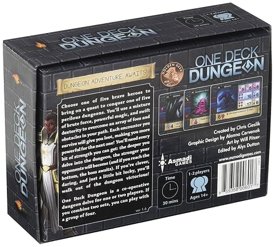 Asmadi Games One Deck Dungeon, For 168 months to 9600 months thumbnail 3