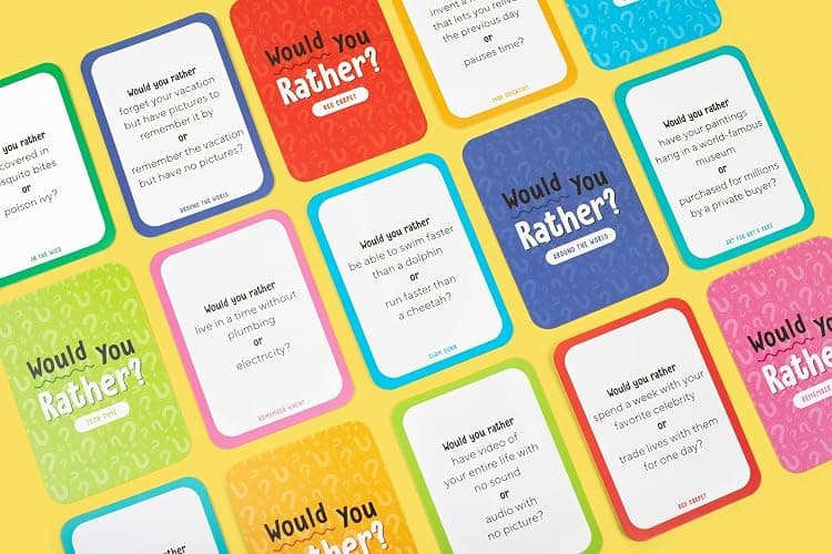 Would You Rather? Family Card Game: Fun Questions, Hilarious Answers, Lively Conversations! thumbnail 10