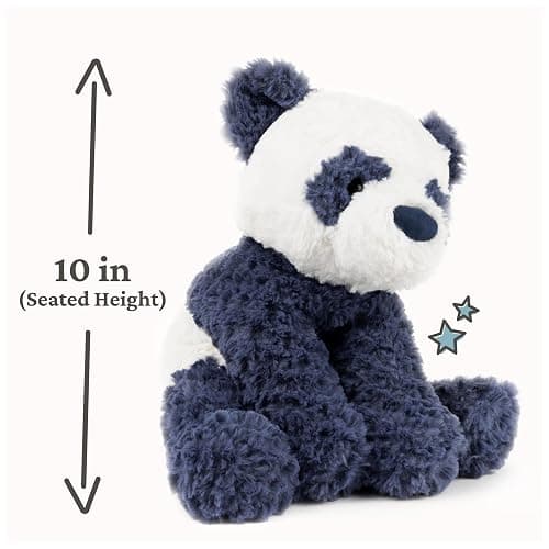 GUND Cozys Collection Panda, Panda Bear Stuffed Animal, Plush Toy for Ages 1 and Up, Navy Blue, 10” thumbnail 3