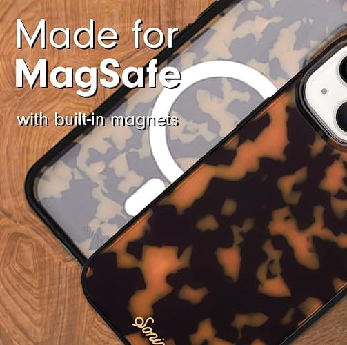 Sonix Case for iPhone 15 Plus, iPhone 14 Plus | Compatible with MagSafe | 10ft Drop Tested | Tortoiseshell | Brown Tort thumbnail 3