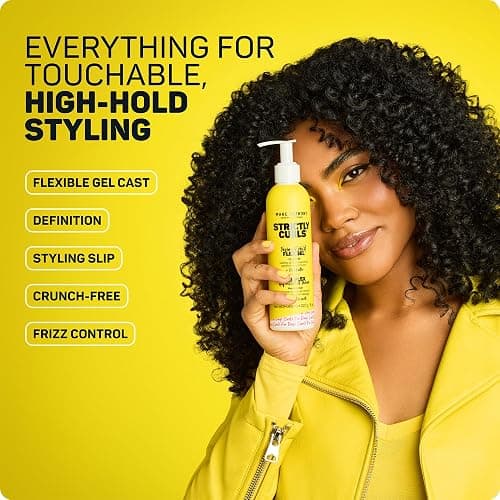 Marc Anthony Hair Styling Gel for Curly Hair, Strictly Curls - Long Lasting Strong Hold Curl Defining Hair Gel for Medium & Coarse Curls - Added Shine & No Flaking - Hair Products Reduces Frizz thumbnail 2