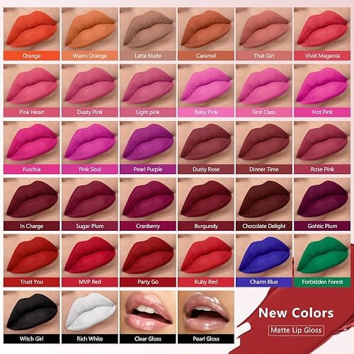 MAKI YIKA Red Lipstick Matte Liquid for Women Color Stay Long Lasting Lipsticks thumbnail 6