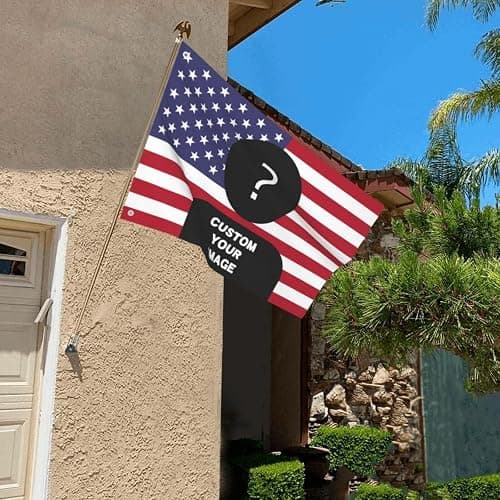 Custom Pink America Flag 2x3FT Add Personalized Images To Customize Flags, Tapestries, Posters That Can Be Hung In Living Rooms, Bedrooms, Dormitories, Clubs, Bars, And Other Indoor And Outdoor Spaces. thumbnail 2