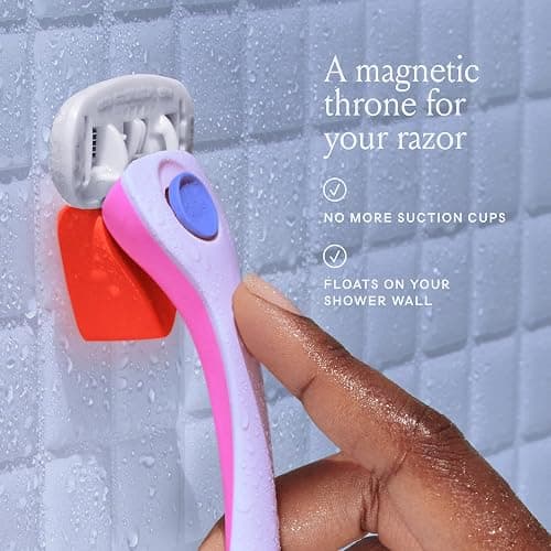 Billie Razors for Women, DreamPop - 1 Handle, 4 Refills & Magnetic Holder thumbnail 8