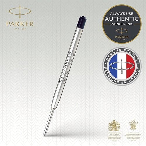 Parker Ballpoint Pen Refills | Medium Point | Black QUINKflow Ink | 3 Count thumbnail 3