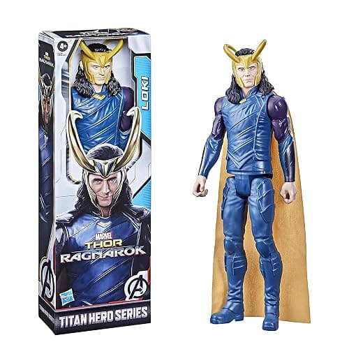 Avengers Marvel Titan Hero Series Collectible 12-Inch Loki Action Figure, Toy for Ages 4 and Up - Image 1