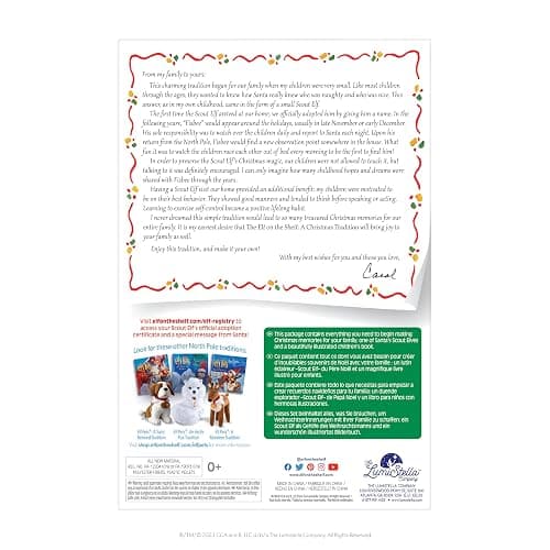 The Elf on the Shelf: A Christmas Tradition - Boy Scout Elf with Blue Eyes - Includes Artfully Illustrated Storybook, Keepsake Box and Official Adoption Certificate thumbnail 4