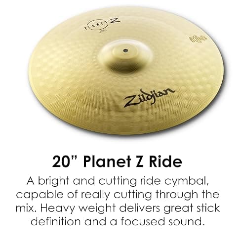 Avedis Zildjian Company Planet Z Complete Cymbal Set - 14/16/20-inch thumbnail 6