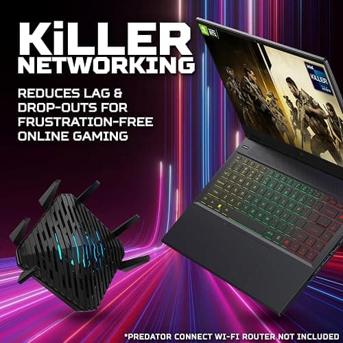 Acer Predator Helios Neo 14 PHN14-51 Gaming Laptop - Intel Core Ultra 5 125H, 16GB, 512GB SSD, NVIDIA GeForce RTX 4060 8G, 14.5" WQXGA IPS 120Hz, Windows 11, Black - U5 125H - 16 GB - 512 GB - RTX 4060 - 14.5-inch WQXGA 120Hz IPS thumbnail 9