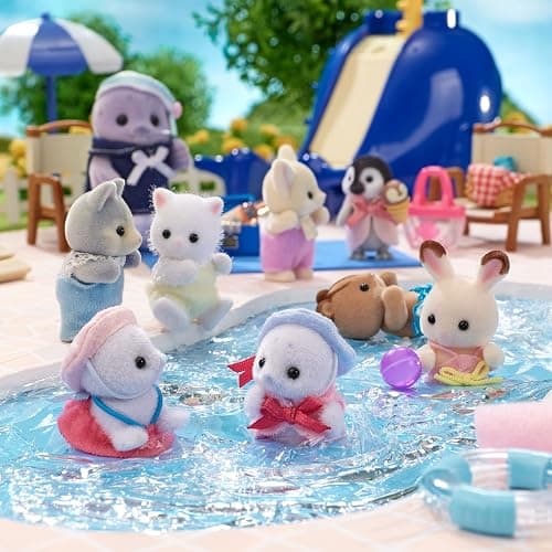 Calico Critters Seal Family - 4 Collectible Figures for Ages 3+ thumbnail 7