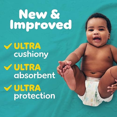 Pampers Diapers - Baby Dry - Size 2, 112 Count, Absorbent Disposable Infant Diaper (Packaging May Vary) thumbnail 2