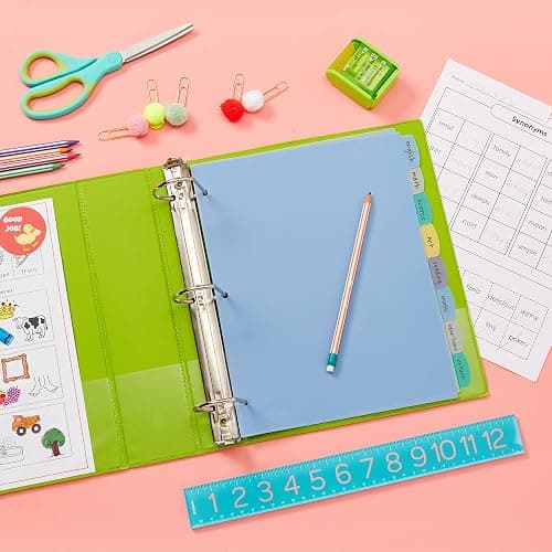 Avery Big Tab Write & Erase Durable Plastic Dividers for 3 Ring Binders, 8-Tab Sets, Pastel Colors, 3 Sets of Binder Dividers, Great for Organizing Reports, Presentations, and More (31351) thumbnail 2