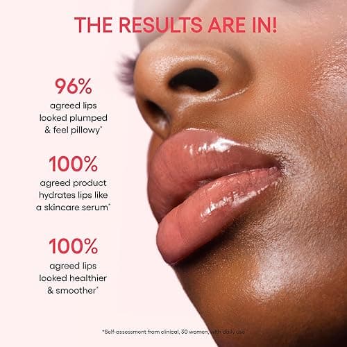 LANEIGE Glaze Craze Tinted Lip Serum: Hydrating Lip Serum for Glossy, Nourished Lips with Plumping Polypeptides - Peach Glaze thumbnail 4