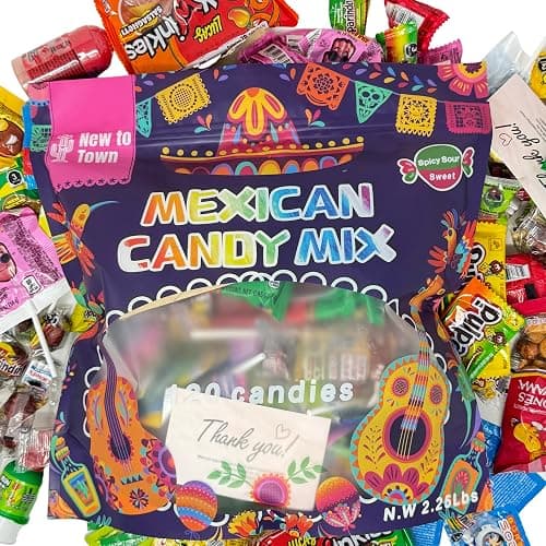 Mexican Candy Variety Pack 120 pieces, Authentic Dulces Mexicanos, Perfect for Piñatas, Includes Vero, Lucas, Pulparindo. Spicy, Sweet and Sour Assortment Mix Candy, Fiesta, Birthdays thumbnail 6