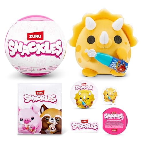 Snackles Licensed Series 3 5-inch Plush by ZURU, Plush with License Snack Brand Accessory - Image 1