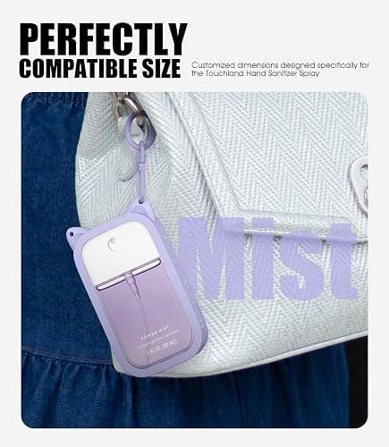 Sonnorel Silicone Case Compatible with Touchland Hand Sanitizer Spray thumbnail 5