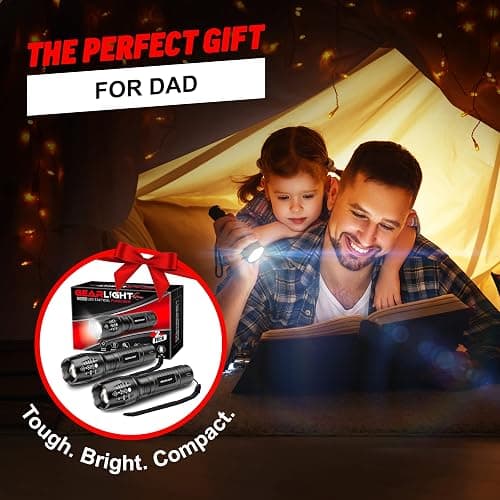 LED Flashlight High Lumens, Mini Tactical LED Flashlight 2 Pack, 5 Modes Zoomable Beam, Battery Powered (Batteries Not Included) for Camping, Hunting, Home & Emergency, Compact Small LED Flashlight thumbnail 3