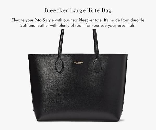 kate spade new york Women's Bleecker Saffiano Leather Large Tote thumbnail 3