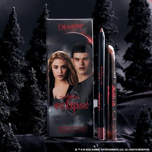 ColourPop x The Twilight Saga Eclipse Lip Kit - Pinky Nude Lip Combo with Lippie Stix Lipstick + Lippie Pencil - Long Lasting, Ultra-Pigmented Cream Finish - Opposites Attract (2 Count) thumbnail 6