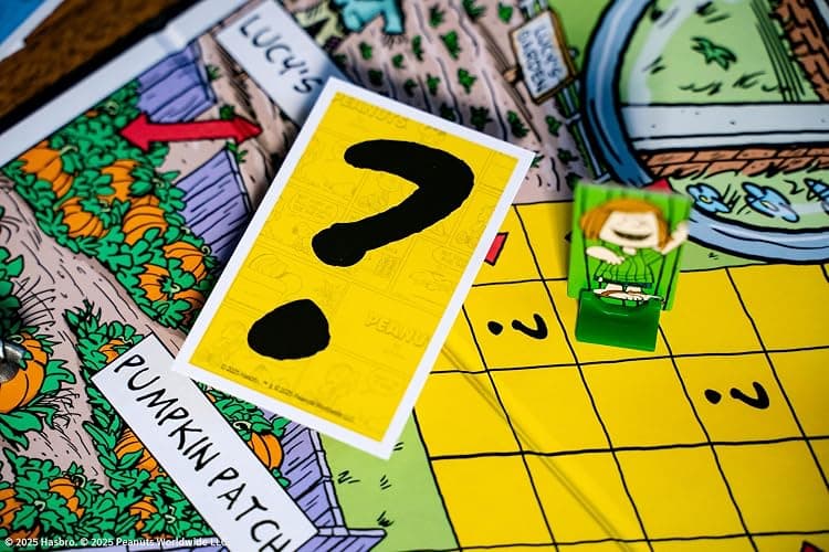 CLUE: Peanuts Board Game, Solve The Mystery of Linus's Missing Blanket with Charlie Brown, Snoopy, & Friends, Explore Iconic Locations Like Lucy’s Booth & Charlie’s House, Officially Licensed Game thumbnail 7