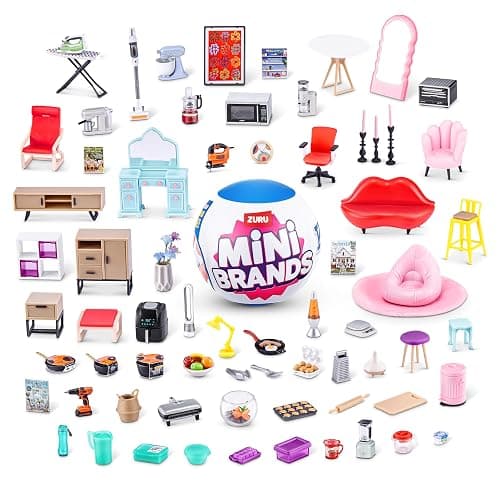 Mini Brands Home capsule (2 Pack) by ZURU, Surprise Home with Collectible Minis, Blind Packaging, Home Themed Collectibles thumbnail 4