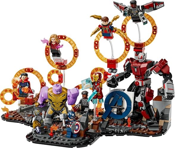LEGO Marvel Avengers: Endgame Final Battle Building Toy with a Thanos Figure, Ant-Man Mech & 9 Minifigures incl. Captain America, Black Panther, Iron Man & Doctor Strange - Gift for Boys & Girls 76323 thumbnail 10