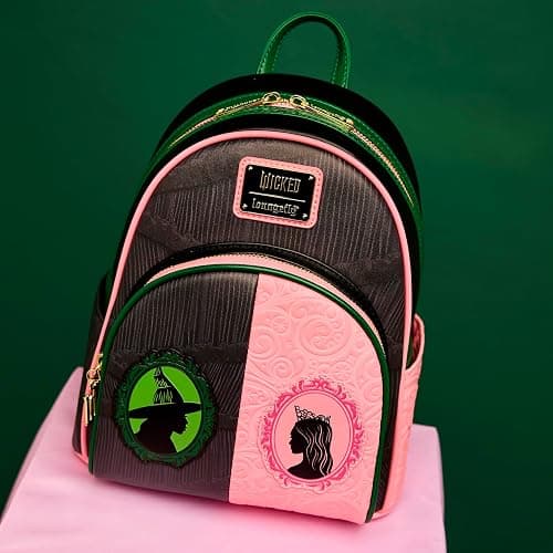 Loungefly Universal: Wicked - Glinda and Elphaba Mini-Backpack, Amazon Exclusive thumbnail 2