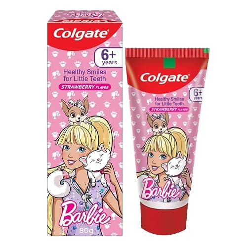 Colgate Kids Barbie Red Toothpaste - 80 g - Image 1