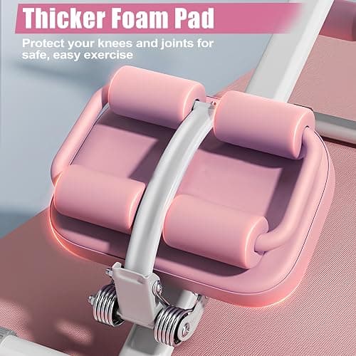 EPHESPORT Multifunctional Ab Machine, Adjustable Ab Workout Equipment, Ab ＆ Sit Up Machine for Stomach Workout, Foldable Abdominal Trainer With Knee and Back Protection, Full Body Workout for Home Gym thumbnail 5