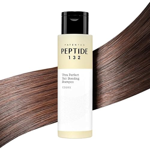 COSRX PEPTIDE 132 Hair Bonding Shampoo, Dandruff Scalp Care, 6.76 fl oz | Daily Peptide Care, Strengthens Damaged, Brittle Hair, Itchiness, Flake Relief, All Hair Types, Korean Hair Care - Image 1