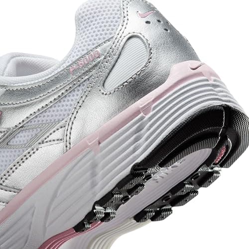 W NIKE P-6000 "WHITE/METALLIC SILVER-ELEMENTAL PINK" thumbnail 8