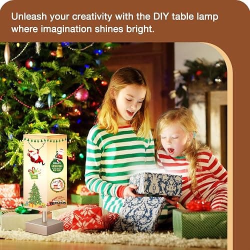 aooshine Antique Small Table Lamp - Bedside Lamp for Bedroom, Minimalist Nightstand Lamp with Square Fabric Shade, Desk Lamp for Kids Room Dorm thumbnail 5